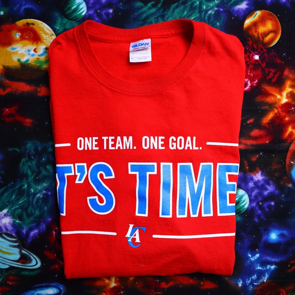Vintage LA Clippers NBA Playoffs Basketball Tee